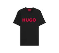 HUGO Dulivio 10229761 01 Camiseta para Hombre, Negro (Black 001.), S