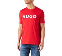 HUGO Camiseta regular fit en punto de algodón con logo estampado - StyleDulivio, 50467556 Rojo L