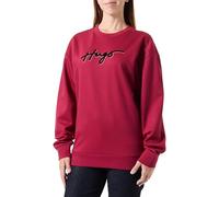 HUGO Easy Crew_5 Sudadera, Medium Red615, L para Mujer