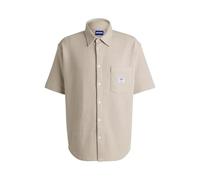 HUGO Ebronn 10268599 01, Camisa Hombre, Open White121,