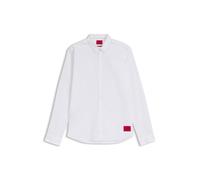 HUGO Ero3-w Camisa, Open White199, M para Hombre