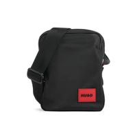 Hugo Bandolera pequeña de poliéster reciclado en negro. Negro