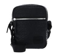 HUGO Ethon 2.0hi M NS, Zip Reporter Crossbody Bag Hombres, Negro, Talla única