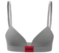 HUGO Etiqueta de triángulo Sujetador Triangular, Medium Grey33, XL para Mujer