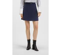 HUGO Falda evasé de talle alto con cinturón con hebilla - StyleRuwine, 50544741 Azul oscuro 38