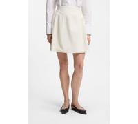 HUGO Falda evasé en bou rillante - StyleRuminal-1, 50558333 Blanco 32