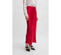 HUGO Falda maxi en satén fluido - StyleRemna-1, 50534585 Rojo 32