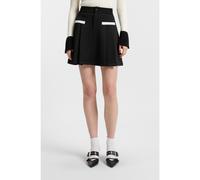 HUGO Falda plisada de punto con detalles en bloques de color - StyleNaffitini, 50542759 Negro XS