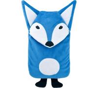 Hugo Frosch Botella de agua caliente junior de diseño ecológico Blue Fox 800ml