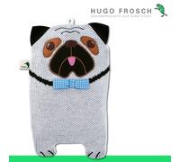 Hugo Frosch Infantil Öko-wärmflasche Mops Cubierta de Punto Beis Hecho En Alemán