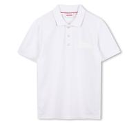 HUGO G00443 Polo para niño, Blanco, 16 años