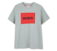 HUGO G00572 Camiseta para niño, Azul verdadero, 8 años