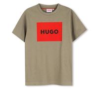 HUGO G00572 Camiseta para niño, Color arena, 8 años