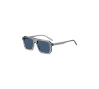 HUGO Gafas de sol de color gris traslúcido con lentes azules - StyleHG 1312/SKB753KU, 58138306 Gris pcs.