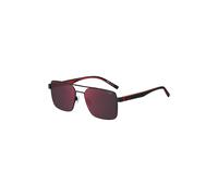HUGO Gafas de sol de doble puente en negro y rojo - StyleHG 1313/S00356AO, 58138288 Negro pcs.