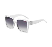 HUGO HG 1285/S Gafas de Sol, White, 59 para Mujer