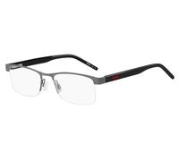 HUGO GAFAS DE VISTA HG 1199 COLOR MATTE DARK RUTHENIUM TALLA 53/145/19 PARA MAN