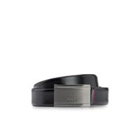 HUGO Gexter-l_sz30 Cinturón, Negro (Black 001), 80 cm para Hombre