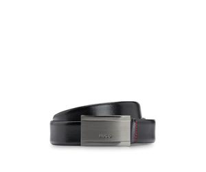 HUGO Gexter-l_sz30 Cinturón, Negro (Black 001), 80 cm para Hombre