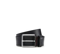 HUGO Gionios_sz40, Cinturón Hombre, Negro (Black 001), 125 (Talla del fabricante: 110)