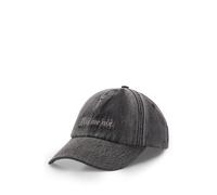 HUGO Gorra de sarga de algodón con eslogan bordado - StyleCara-PE, 50533420 Negro pcs.