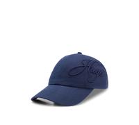 HUGO Gorra de sarga de algodón con logo bordado - StyleAngye, 50566667 Azul oscuro pcs.