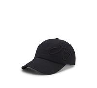 HUGO Gorra de sarga de algodón con logo bordado - StyleAngye, 50566667 Negro pcs.