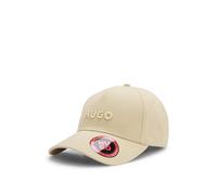 HUGO Gorra de sarga de algodón con logo - StyleJude, 50533410 Beige pcs.