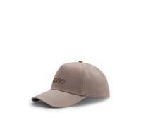 HUGO Gorra de sarga de algodón con logo - StyleJude, 50533410 Marrón claro pcs.