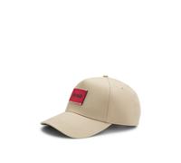HUGO Gorra de sarga de algodón con parche de logo - StyleJude-SL, 50560442 Beige pcs.