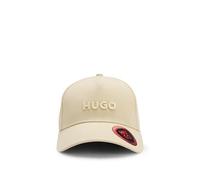 Hugo Gorra de Sarga de algodón para Hombre con Logotipo, 269Medium Beige, Talla única
