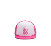 HUGO Gorra para niños con parte delantera de espuma y logo estampado - StyleG00315/48T52, G00315 Pink 58