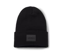 HUGO Gorro de punto de algodón con etiqueta con logo - StyleXevon_B, 50551508 Negro pcs.