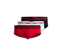 HUGO Hipbr Triplet Organi Breve, Bright Red621, L de los Hombres