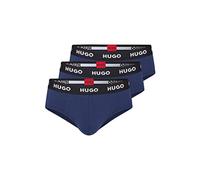HUGO, Hipbrief triplepack, Slip para Hombre, Azul (New, Navy410), XL
