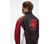 HUGO HUGO x RB cazadora hidrófuga con motivo de toro - StyleBraga_RB, 50570562 Negro / Rojo XXL