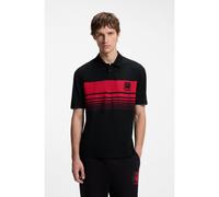 HUGO HUGO x RB polo de piqué con motivo de toro - StyleDankoro_RB, 50570563 Negro / Rojo XXL
