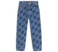 HUGO Jeans azules para niños con logo apilado en jacquard - StyleG01037/Z2506A, G01037 Fantasía 126