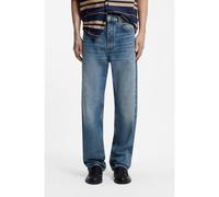 HUGO Jeans baggy fit con detalles desgastados - StyleNate, 50563454 Azul 33/30
