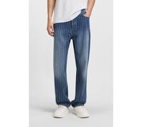 HUGO Jeans baggy fit de denim azul con raya diplomática - StyleNate, 50544995 Azul 35/34