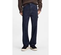 HUGO Jeans baggy fit de denim azul oscuro - Stylecarpenter/4, 50553473 Azul oscuro 34/34