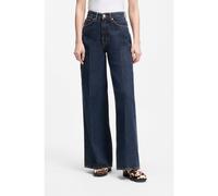 HUGO Jeans de pernera ancha con pinzas en denim azul - Style937_16, 50563504 Azul oscuro 30/34