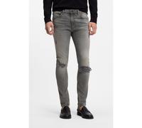 HUGO Jeans extra slim fit en denim gris desgastado - StyleHUGO 734, 50561245 Gris 35/34