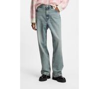 HUGO Jeans relaxed fit en denim rígido color azul océano - StyleLeni_B, 50557383 Celeste 31/32