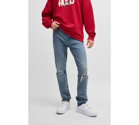 HUGO Jeans slim fit en denim elástico azul medio muy cómodo - StyleAsh, 50521828 Turquesa 35/34