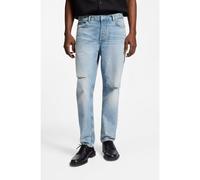 HUGO Jeans tapered fit en denim desgastado azul claro - StyleBrody, 50555949 Celeste 30/30