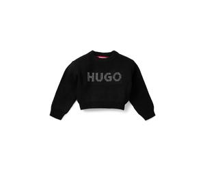 HUGO Jersey corto para niños con logo tachonado - StyleG00214/09B04A, G00214 Negro 102