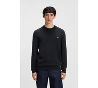 HUGO Jersey de algodón con etiqueta con logo roja - StyleSan Cassius-C1, 50475083 Azul oscuro M