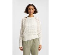 HUGO Jersey de algodón con punto de malla - StyleSumeria_B, 50539390 Blanco XXL