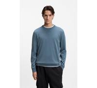 HUGO Jersey slim fit de algodón con detalle de logo - StyleSan Cassius-C2, 50553588 Azul XL